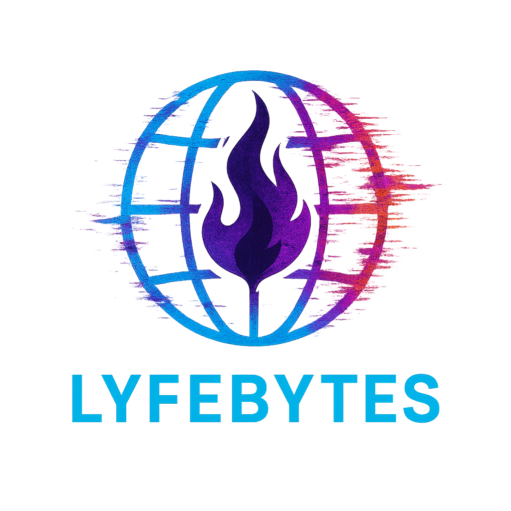 LyfeBytes LLC Primary Logo on transparent Background